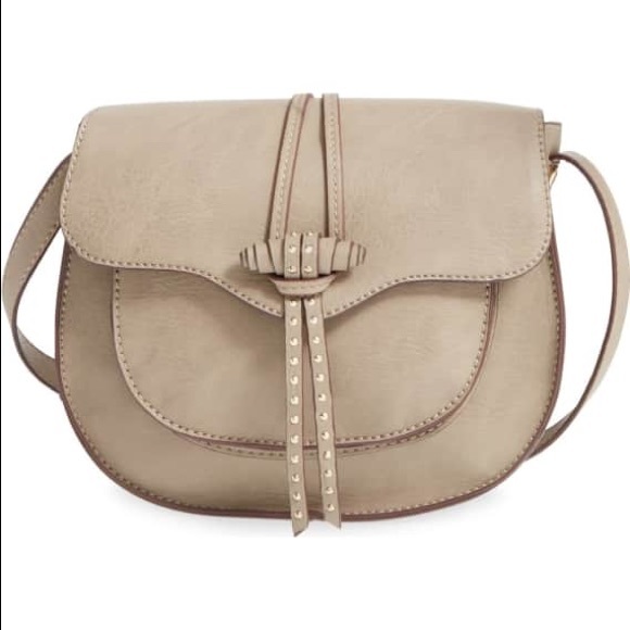 Steve Madden Handbags - Steve Madden Bbianca Faux Leather Crossbody Saddle